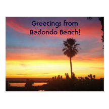 Saludos de Redondo Beach Tarjetas Postales