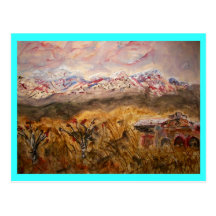 saludos de Santa Fe Tarjetas Postales
