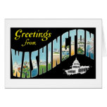 Saludos de Washington Tarjetón
