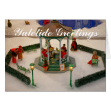 Saludos de Yuletide Tarjeta