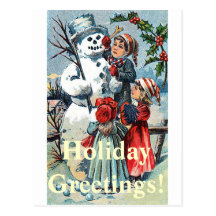 ¡Saludos del día de fiesta! Tarjetas Postales