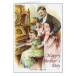 Saludos del día de madres del Victorian Felicitaciones