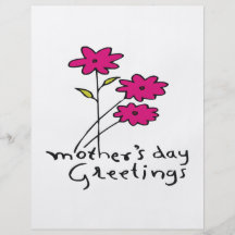Saludos del día de madres tarjetas informativas