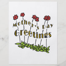 Saludos del día de madres tarjetas informativas