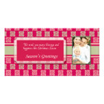 Saludos del navidad - navidad Photocard Tarjeta Personal