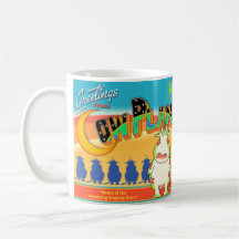 SALUDOS del PLANETA Boynton de la VACA Tazas De Café