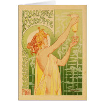 Saludos del vintage con el poster viejo del anunci tarjeton