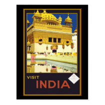 Saludos la India de la postal tarjetas postales