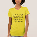 Salvador de la tortuga camiseta