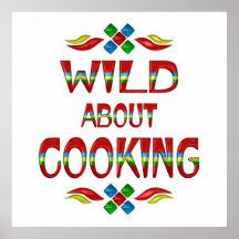 Salvaje sobre cocinar posters