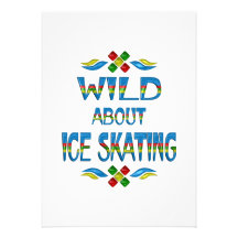 Salvaje sobre el patinaje de hielo comunicados personales 