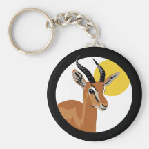 Samer el Gazelle Llaveros Personalizados