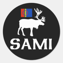 Sami, la gente de ocho estaciones pegatinas  