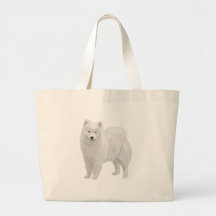 Samoyedo hermoso bolsa