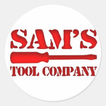 Sam's Tool Company Etiqueta