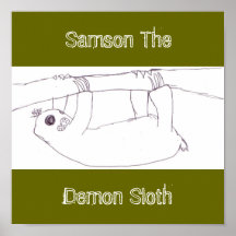 samson la pereza del demonio posters