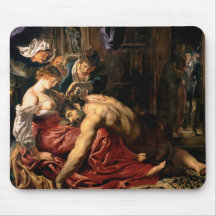 Samson y Delilah, c.1609 Alfombrillas De Ratones
