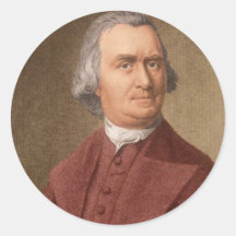 Samuel Adams Pegatinas Redondas