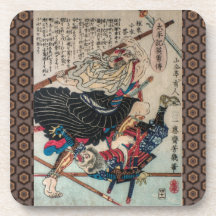 Samurai de Japón feudal IV Posavasos De Bebidas