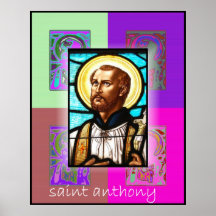 San Antonio el arte pop Poster