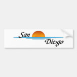 San Diego Etiqueta De Parachoque