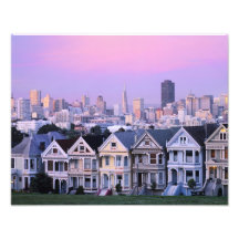 San Francisco, California. Opinión el Victorian Fotos