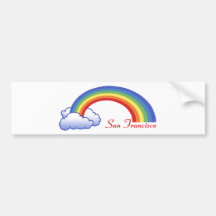 San Francisco Etiqueta De Parachoque