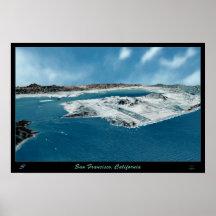 San Francisco, poster del satélite de CA