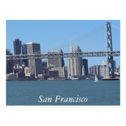 San Francisco Tarjeta Postal