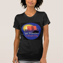 SAN FRANCISCO una gran camiseta de la ciudad