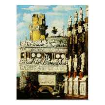 San Jorge mata al dragón, François de Nomé Tarjetas Postales