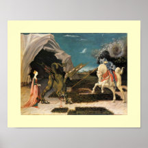 SAN JORGE Y DRAGÓN POSTER
