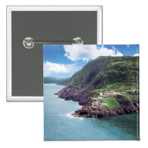 San Juan, Terranova, Canadá, fuerte histórico Pin