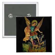 San Miguel el arcángel Pins