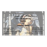 San Miguel (vitral) por Burne Jones Plantillas De Tarjeta De Negocio