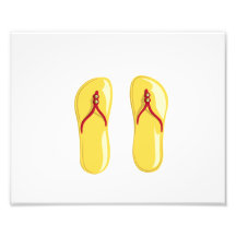 sandalias strap.png moldeado rojo amarillo arte fotográfico