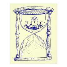 Sandglass que funciona con hacia fuera la INVITACI