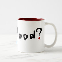 ¿sangre conseguida? tazas
