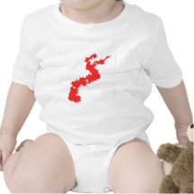 Sangre-Punto (blanco) Camiseta