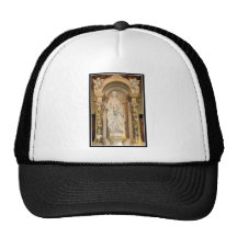 Santa Ana y estatua de Maria del niño Gorras