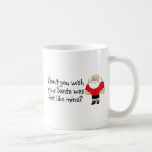 Santa atractivo tazas