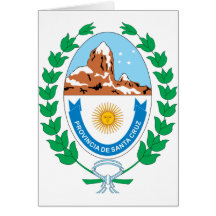 Santa Cruz, la Argentina Tarjetón