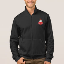 Santa el Shriner Chaqueta Imprimida