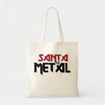 Santa es metal bolsas