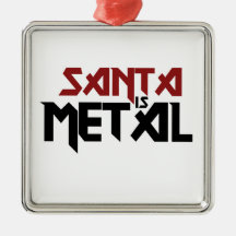 Santa es metal ornamentos de reyes magos
