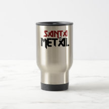 Santa es metal taza