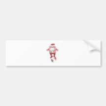 Santa Etiqueta De Parachoque