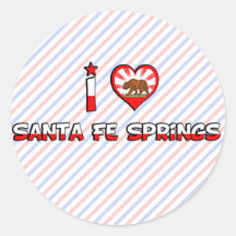 Santa Fe Springs, CA Pegatinas