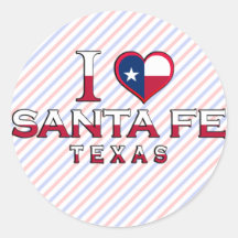 Santa Fe, Tejas Etiqueta