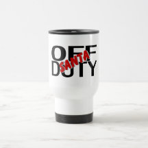 Santa fuera de servicio taza